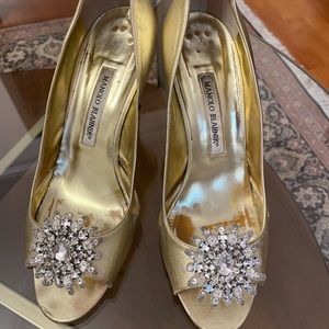 Manolo Blahnik High Heels Pumps Womens Shoes